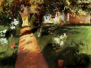 Jean-Franc Millet Garden Sweden oil painting artist